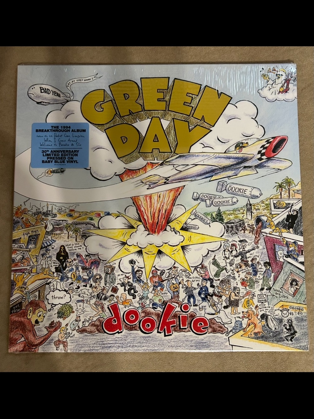 Green Day “DOOKIE” record